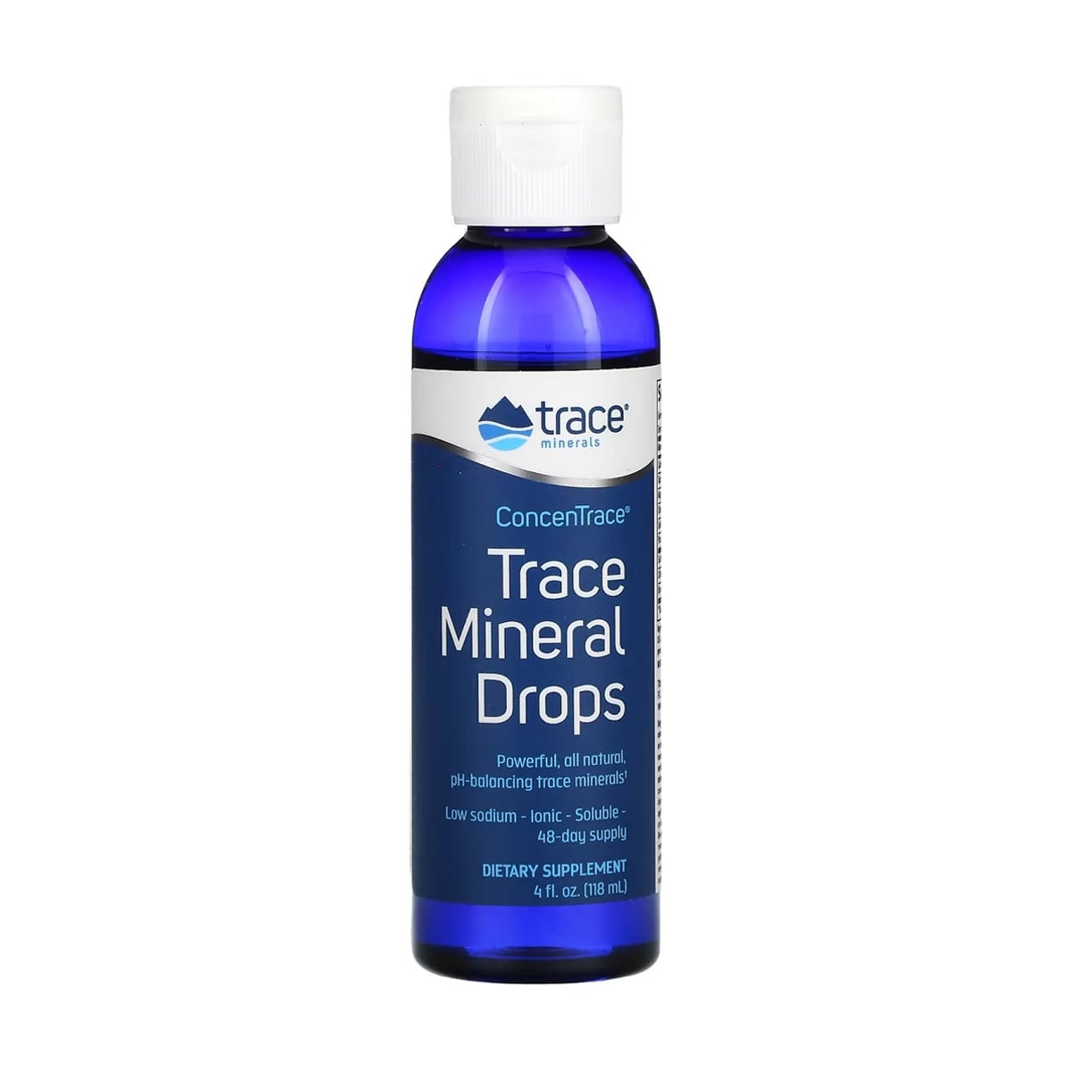 Повний спектр мікроелементів Trace Minerals ConcenTrace Trace Mineral Drops в краплях, 118 мл